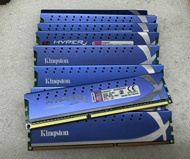 金士顿8G DDR3 1600骇客内存条 台式电脑兼容