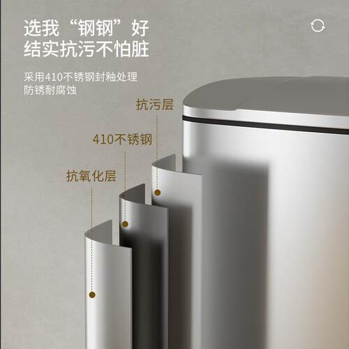 商用大号不锈钢脚踏分类垃圾桶批发大容量双桶带盖厂家直销垃圾桶
