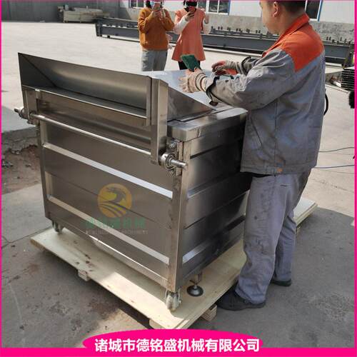 鸡腿方形电炸锅 炸牛肉块设备 立式不锈钢燃气薯片油炸机