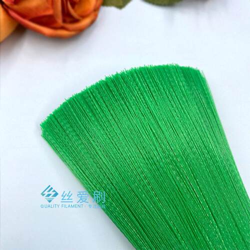 绿色PET圆形曲丝 0.40x1220mm