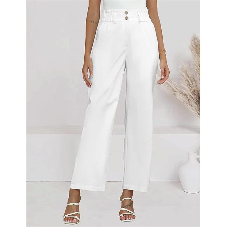 Women's Fashion Elegant Versatile High Waist Casual Pants