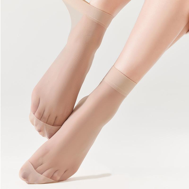 丝袜短袜无痕防滑透明耐磨打底袜