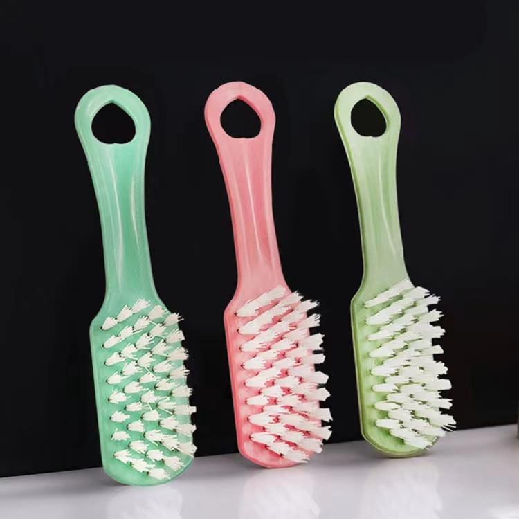 【梅子薅羊毛】双头洗鞋刷硬毛清洁刷鞋刷子软毛多功能洗衣刷家用