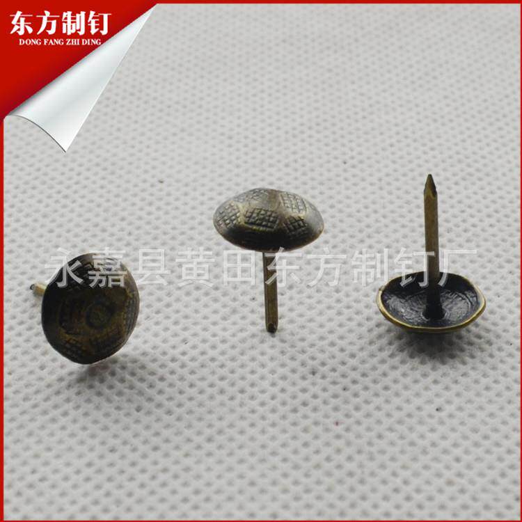 仿古光面泡钉 装饰门钉沙发钉古铜色钉 家具菊花泡钉 非标装饰