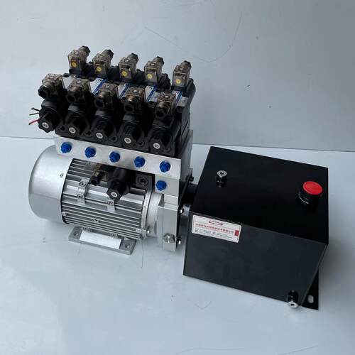 220V2.2KW-10L-6组电磁阀-6液压锁液压动力单元