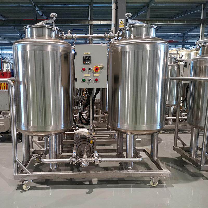 自酿啤酒设备CIP清洗系统 不锈钢清洗罐 不锈钢热水罐 原浆啤酒