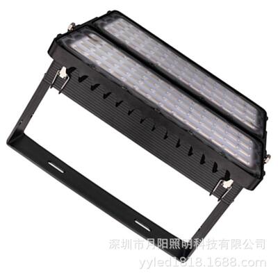 直销LED投光灯外壳400W三模组外壳3030灯珠投光灯外壳