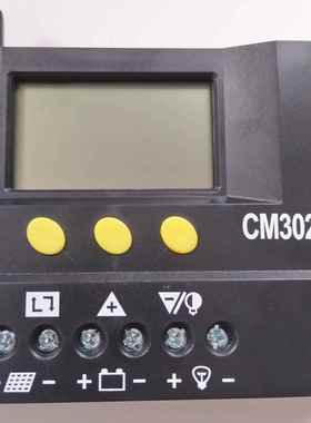 12V24VAKV太阳能充液放电2控制30ALCD晶显示光伏控制器C器M304Z