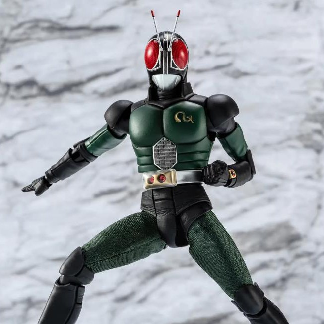 预订 日本 SHF 真骨雕 假面骑士BLACK RX 南光太郎可动图片