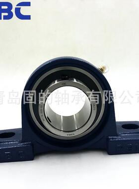 方形座子 UCF206 安装螺栓M10 两侧带钢板外罩 UCF208 含税运