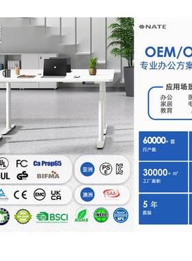 NT桌E双电机三电节动升降桌223架双横梁电动升降A腿智能升降桌配