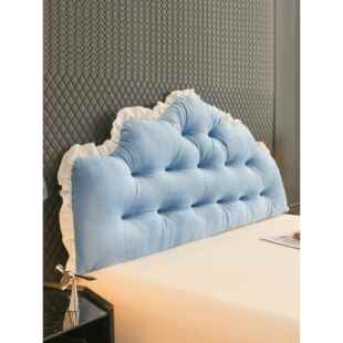 新款床头靠背垫不塌陷卧室床上玩手机靠枕加厚榻榻米防撞靠垫软包