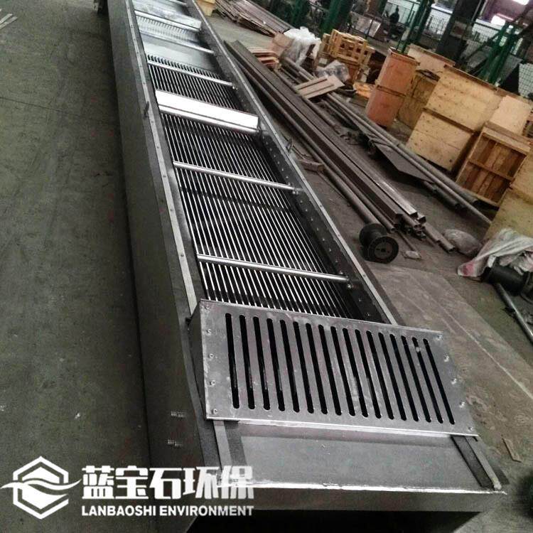 连续回转式链条污机耙GSHZ垃186圾截栅留 带毛蓝刷回转格除污机宝