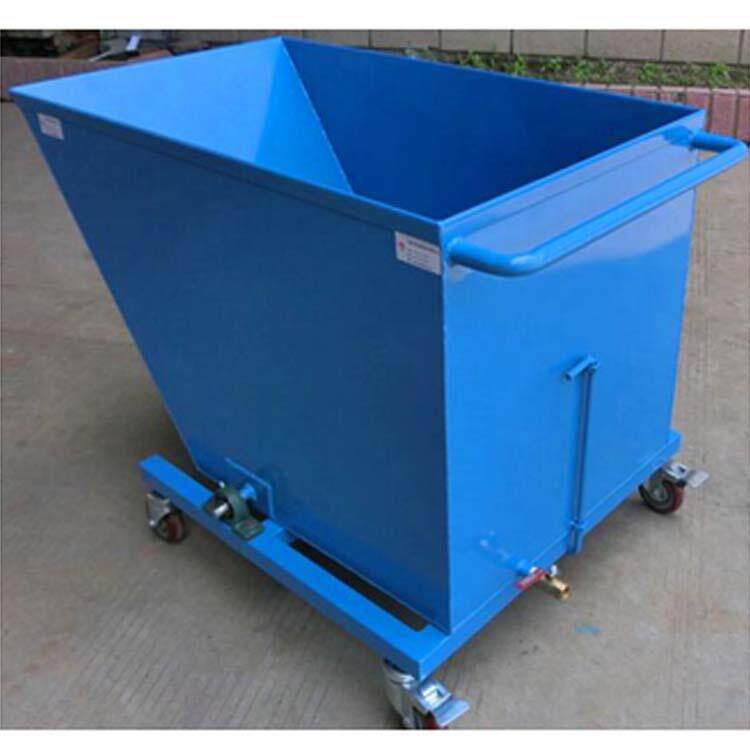上海铁屑车翻斗小推车垃圾箱盛油金属推车非标工具车