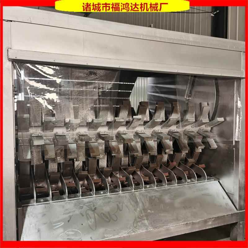 骡子液压式刨毛机装水量少的毛驴浸烫池三轴牛马驴脱毛机