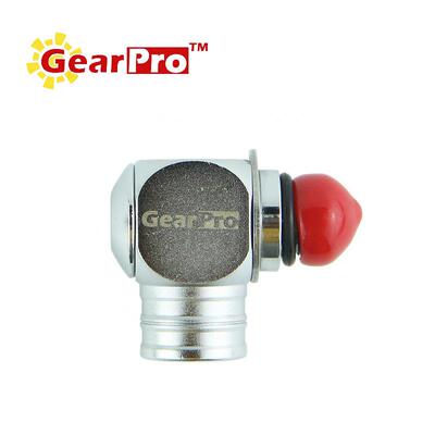 Gearpro 潜水BCD潜水调节器一级头转接头高压管旋转接头90度