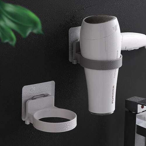 Bathroom hair dryer holder, bathroom storage rack, hanger, b