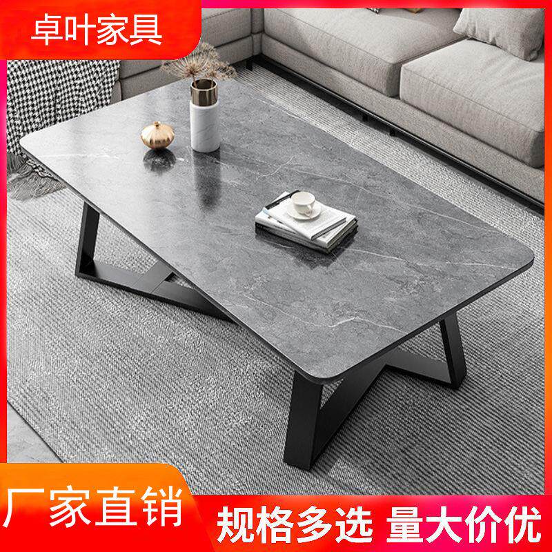 轻奢铁艺茶几小户型茶桌卧室小桌子现代简约茶台桌卧室角几小边几