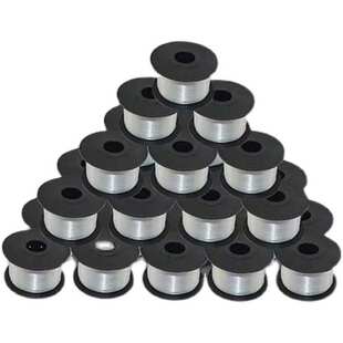 全自动光缆附挂机扎丝镀锌铁丝烤漆绝缘包胶绑线通信架空挂线捆扎