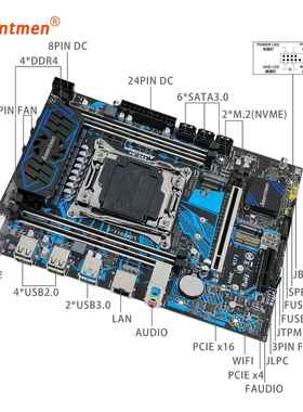Amentmen X99 B4 with 2680V4 2*8G 2133 DDR4 ram MB Sets