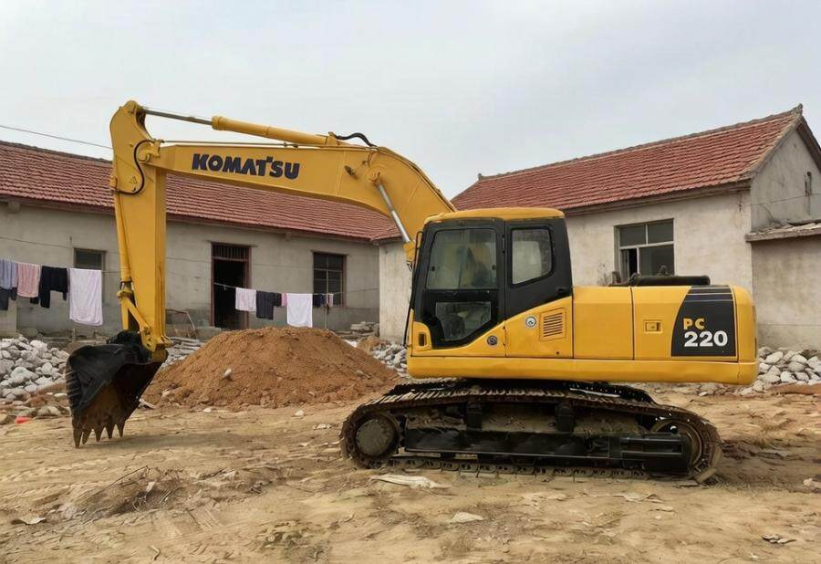 3月29日邢台[资产处置]履带式小松挖掘机网络拍卖公告