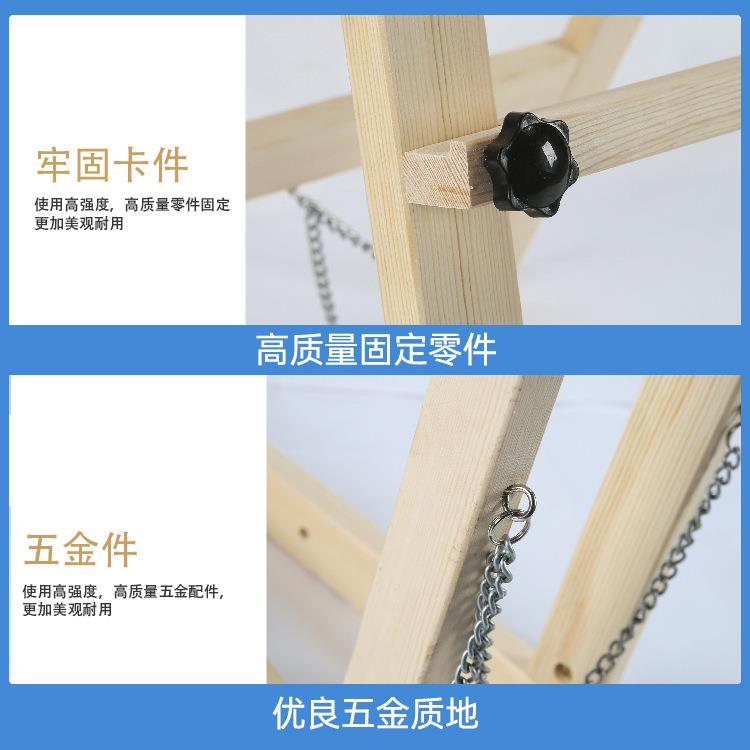 广告板手写小黑板地摊写字板办公室留言板商用木制支架式黑板家用