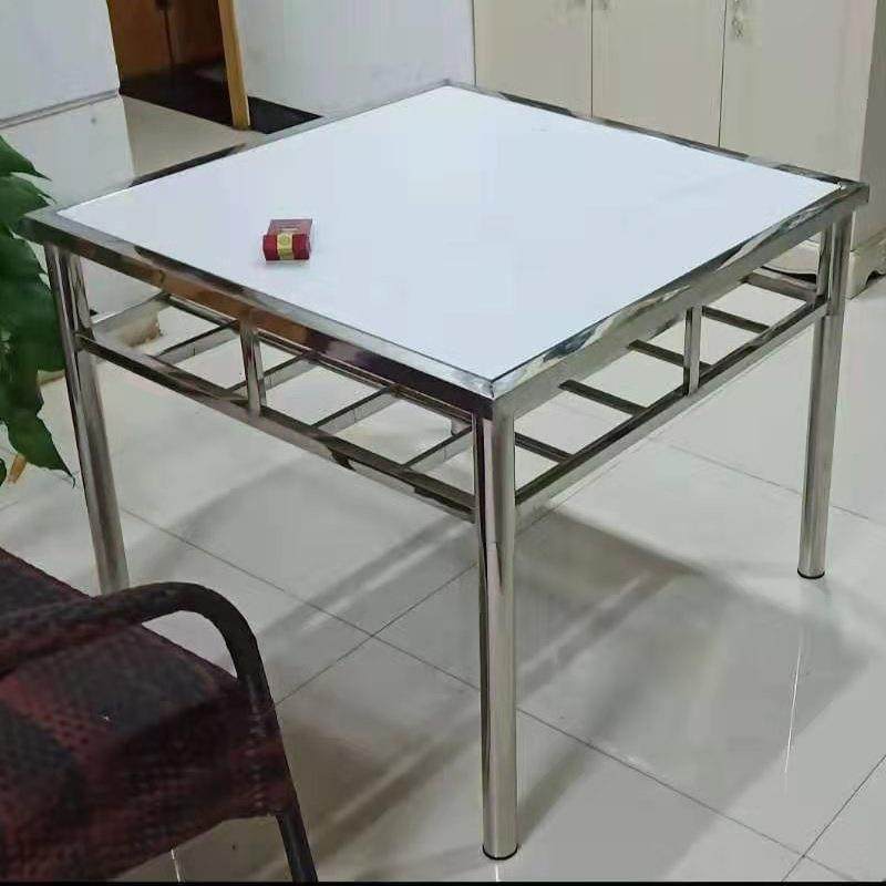 简易家用不锈钢餐桌烤火桌架折叠小饭餐桌取暖学习桌子摆摊吃饭桌,标准件/零部件/工业耗材,车间地垫,淘宝优惠券,粉丝福利购,淘宝优惠卷