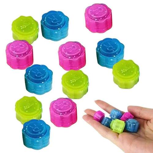 12Pcs/Set Traditional Play Game Fun Gonggi Jack Stones Pebbl