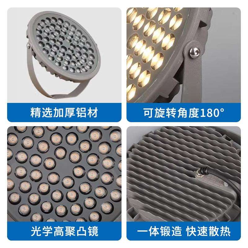 LED投光灯照树灯户外草坪插地灯景观绿植地插投射灯防水插泥射灯