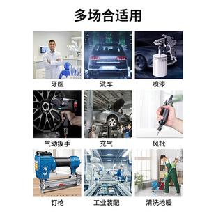 奥突斯小气型1150V泵无油静音气压缩机550W70110V60H空W980W1100W