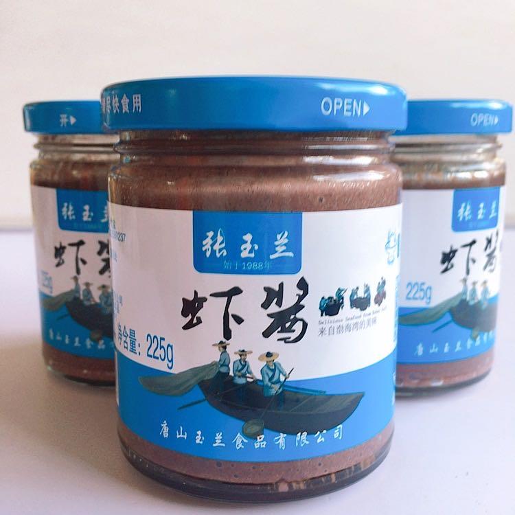 河北唐山乐亭特产虾酱正宗纯手工原味虾酱泡菜调味海鲜酱225克*2