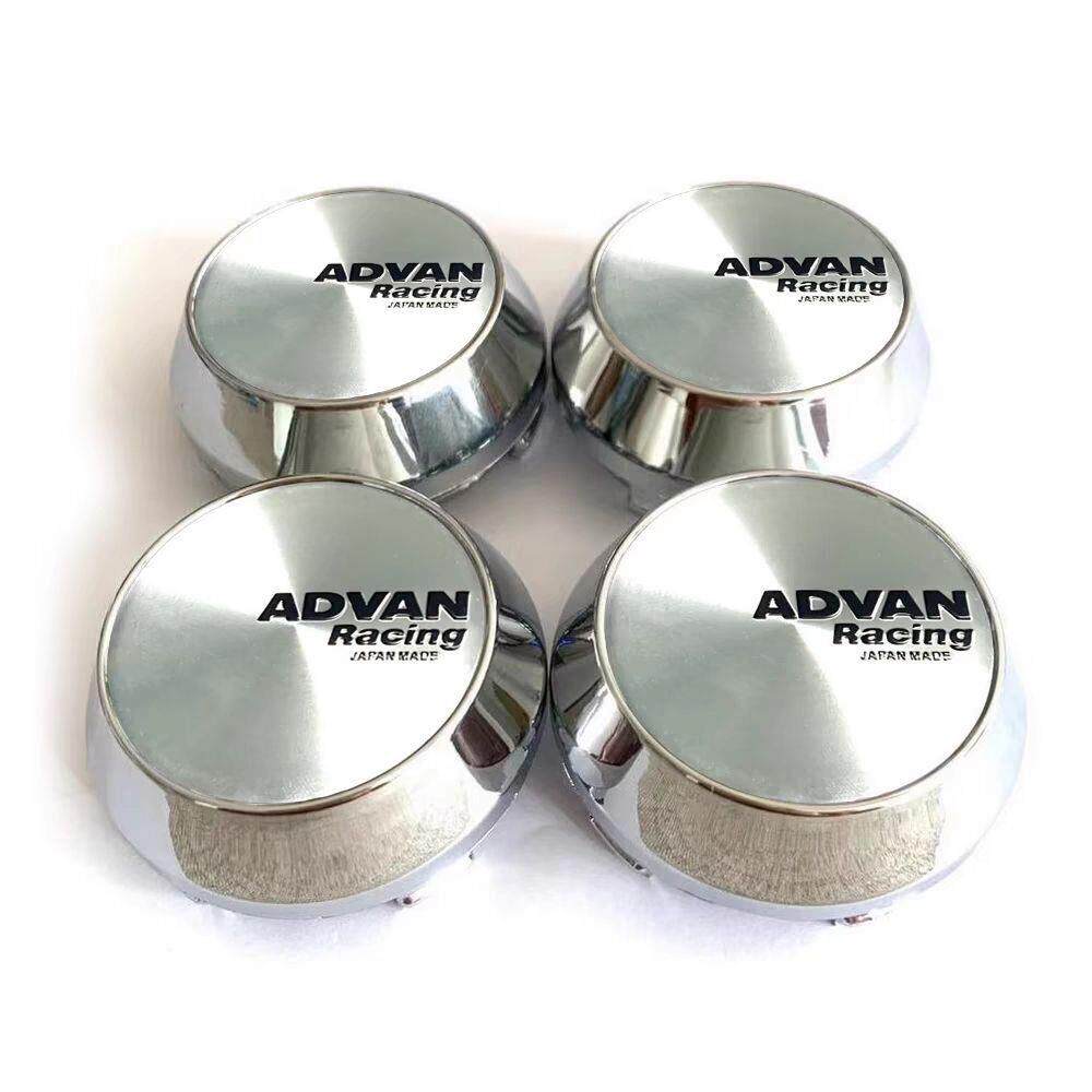 4个ADVAN 60/64/65/68/69/70mm汽车改装轮毂盖装饰轮毂中心盖包邮