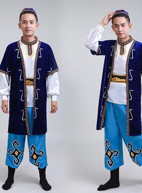 高档2020新款新疆服装女成民族风开场舞大摆服裙舞演出维吾人尔族