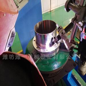 新品法兰内孔自动焊不锈钢环直一体氩弧焊接山东青岛供应