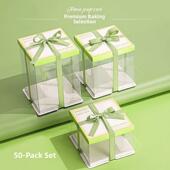 蛋糕包装 盒生日蛋糕盒6英寸蛋糕盒4英寸8英寸10英寸4英寸6英寸8英