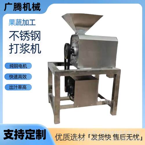 杨梅芒果牛油果去核打浆机双道大型商用果浆机多功能水果打浆机