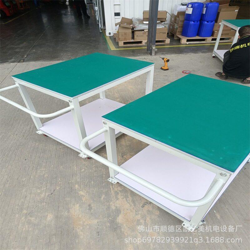 车间可移动带轮小推车定做防静电多层工具车物料周转车分拣手推车