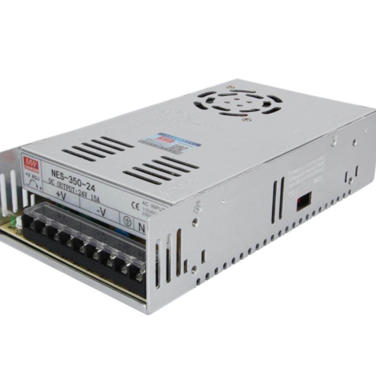 明纬NES系列24v12v5v开关电源50w100w350w变压监控电源35-400wLRS