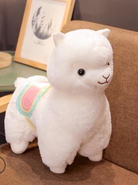 cute plush toy grass mud horse alpaca doll sleeping pillow d