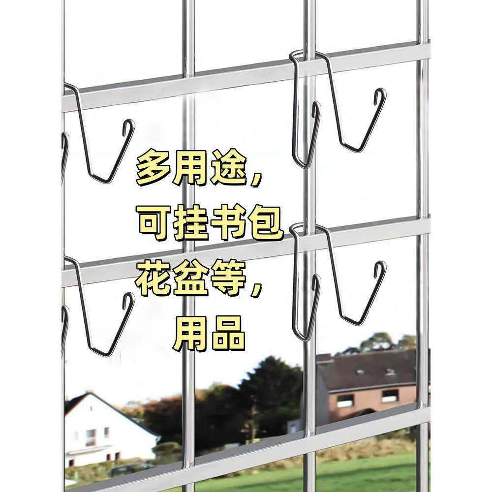 晒鞋子的架子新款可调节晒鞋挂钩阳台防盗窗护栏杆窗外架家用免打,收纳整理,小型晾晒架,淘宝优惠券,粉丝福利购,淘宝优惠卷