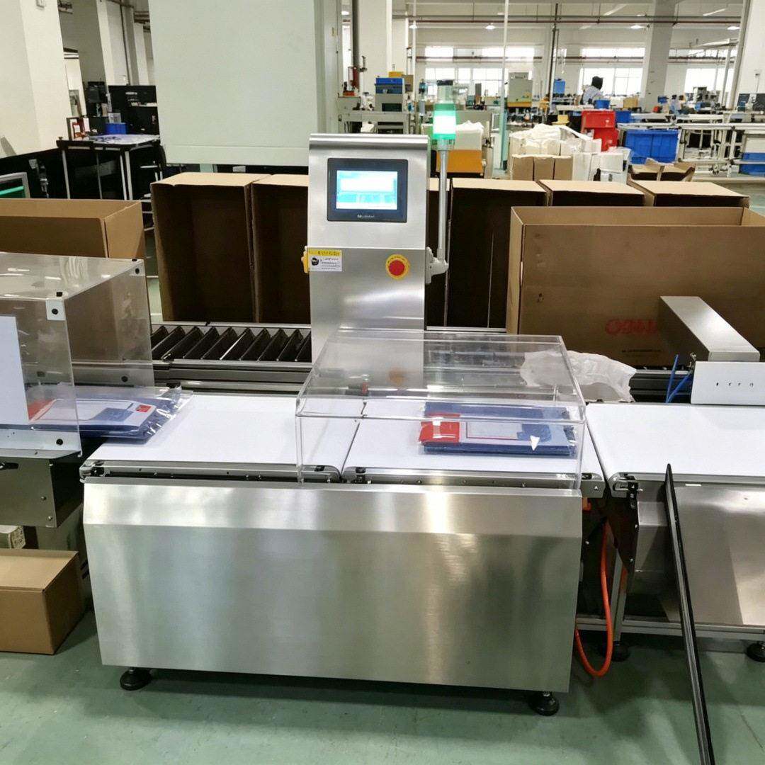 工业物品动态检重秤鱼类食品线上称重分拣精度称重选别秤厂家