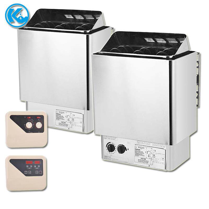 不锈钢智能数显内外控桑拿炉家用汗蒸箱桑拿房汗蒸房电加热设备