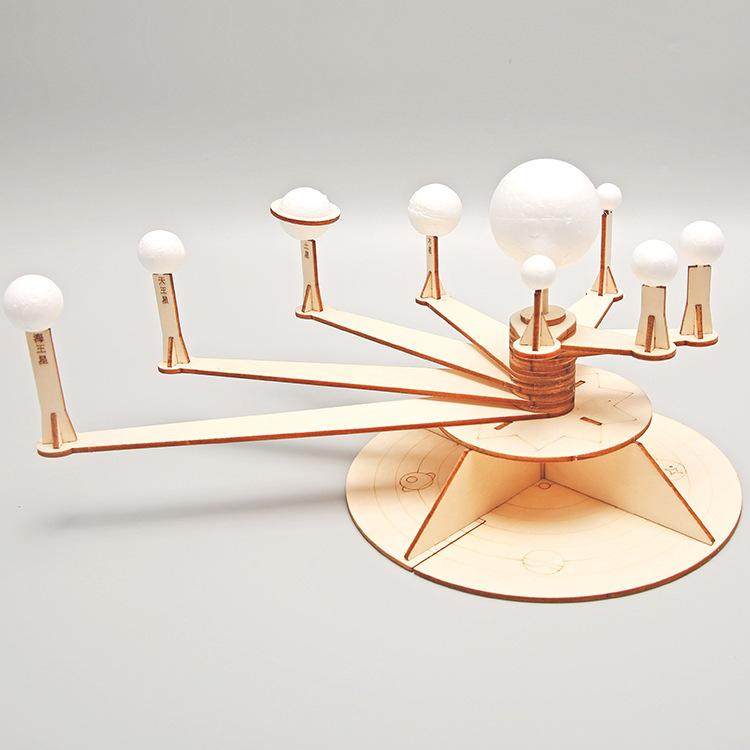 太阳系行星模型八大行星玩具天体运行仪高级科技小制作旋转九球仪,玩具/童车/益智/积木/模型,科学实验,淘宝优惠券,粉丝福利购,淘宝优惠卷