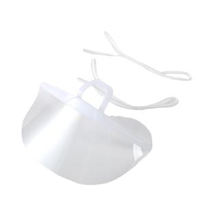 透明口罩餐饮专用微笑防口水唾沫卫生食品餐厅服务员厨房厨师塑料