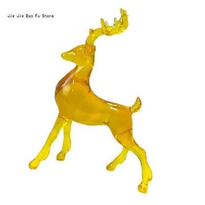 E8BD Modern Resins Reindeers Display Artistic Deer Statue