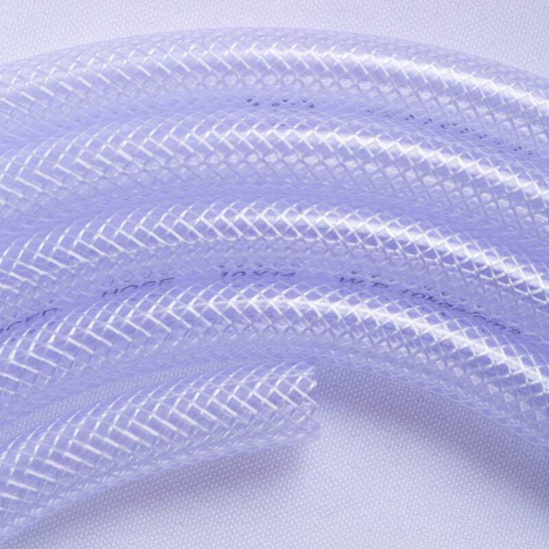 工业加厚塑料软管涤纶蛇皮管PVC网纹软管PVC夹纱管PVC透明软管