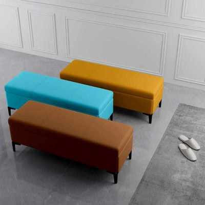 家用门口换鞋凳可坐服装店收纳长条凳沙发凳长方形床尾凳储物凳子
