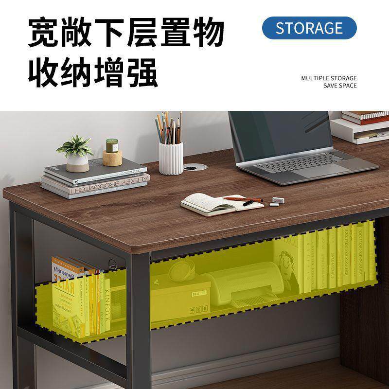 家用式电脑桌卧室字书学习写桌简易出租AH3654-1屋带桌抽屉办台公