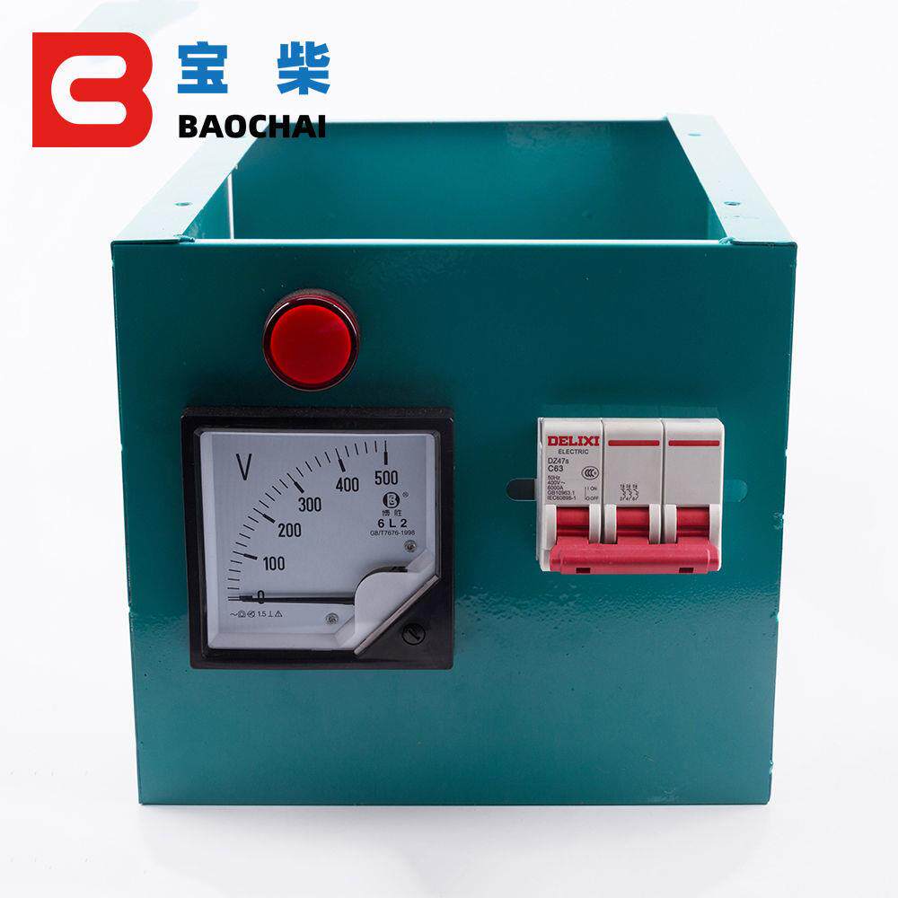 STC有刷三相交流同步发电机开关箱骑马箱接线盒总成10/15/20/30KW