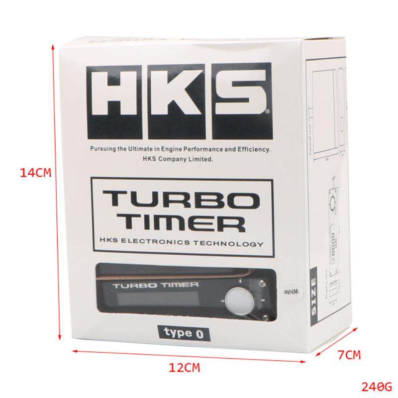 跨境热销汽车通用HKS延时器涡轮熄火器Turbo TIMER 红、蓝、白光
